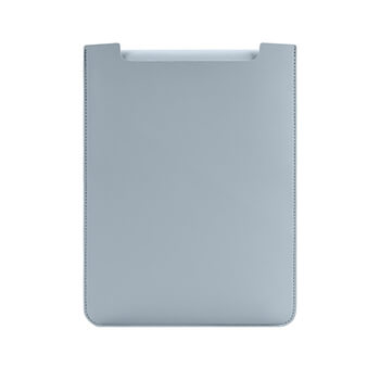 Ochranný koženkový obal pro Apple Macbook Pro 13" TouchBar (2016-2019) - světle modrý