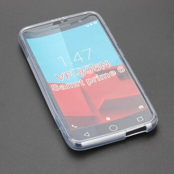 Silikonový ochranný obal S-line pro Vodafone Smart Prime 6 - fialový
