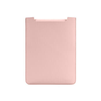 Ochranný koženkový obal pro Apple MacBook Pro 13" CD-ROM - světle růžový