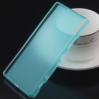 Silikonový mléčný ochranný obal pro Lenovo Vibe Shot - modrý