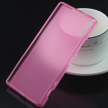 Silikonový mléčný ochranný obal pro Lenovo Vibe Shot - růžový