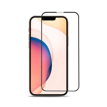 3x 3D ochranné tvrzené sklo s rámečkem pro Apple iPhone 13 - černé - 2+1 zdarma