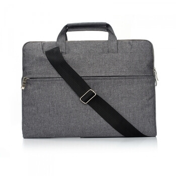Přenosná taška s kapsami pro Apple MacBook Pro 14" (2021, M1) - šedá