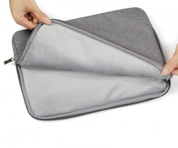 Ochranné pouzdro s kapsou pro Apple MacBook Pro 14" (2021, M1) - šedé