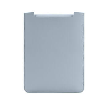 Ochranný koženkový obal pro Apple MacBook Pro 14" (2021, M1) - světle modrý