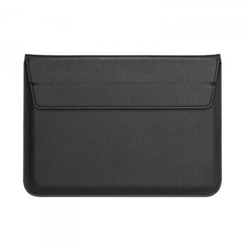 2v1 Pouzdro s magnetem a stojánkem z ekokůže pro Apple MacBook Pro 14" (2021, M1) - černé