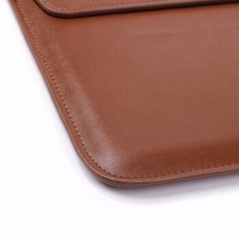 2v1 Pouzdro s magnetem a stojánkem z ekokůže pro Apple MacBook Pro 14" (2021, M1) - černé