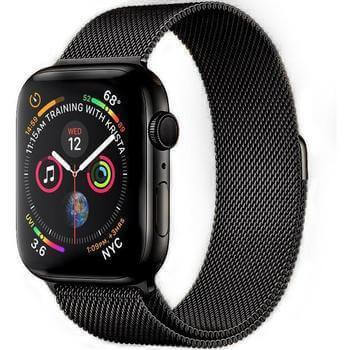 Elegantní kovový pásek pro chytré hodinky Apple Watch 41 mm (7.série) - černý