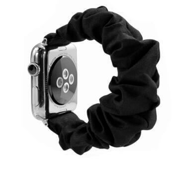 Elastický pásek pro chytré hodinky Apple Watch 41 mm (7.série) - černá