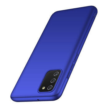 Ochranný plastový kryt pro Samsung Galaxy A03s A037G - modrý