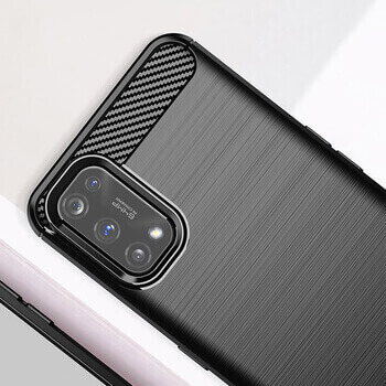 Ochranný silikonový obal karbon pro Vivo Y11s - černý