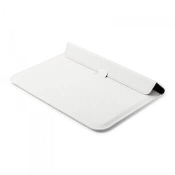 2v1 Pouzdro s magnetem a stojánkem z ekokůže pro Apple MacBook Pro 16" (2021,M1) - bílé