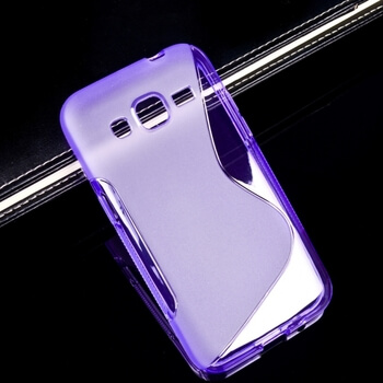 Silikonový ochranný obal S-line pro Samsung Galaxy Core Prime G360 - fialový