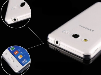 Silikonový obal pro Samsung Galaxy Core Plus G350 - průhledný
