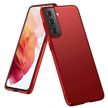 Ochranný plastový kryt pro Samsung Galaxy S22 5G - červený
