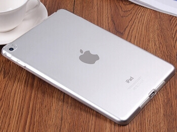 Ultratenký silikonový obal pro Apple iPad mini (4. generace) - průhledný