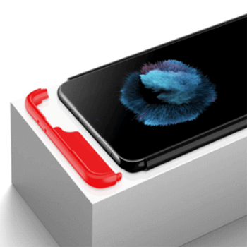 Ochranný 360° celotělový plastový kryt pro Samsung Galaxy S22 5G - modrý