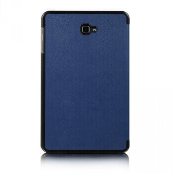 2v1 Smart flip cover + zadní plastový ochranný kryt pro Samsung Galaxy Tab S8 Plus - tmavě modrý