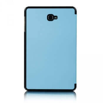 2v1 Smart flip cover + zadní plastový ochranný kryt pro Samsung Galaxy Tab S8 Plus - světle modrý