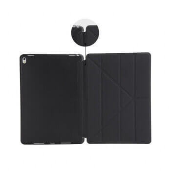 2v1 Smart flip cover + zadní silikonový ochranný obal pro Apple iPad Air 5 10.9" (2022,M1) - černý