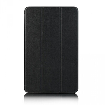 2v1 Smart flip cover + zadní plastový ochranný kryt pro Samsung Galaxy Tab A7 Lite (SM-T220) - černý
