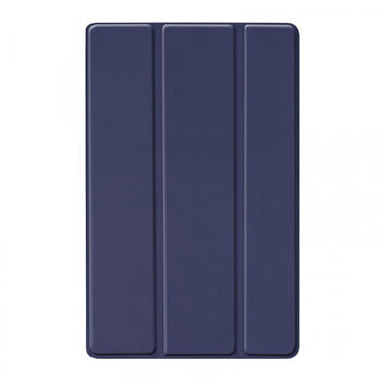 2v1 Smart flip cover + zadní plastový ochranný kryt pro Samsung Galaxy Tab A8 (SM-X200) - modrý
