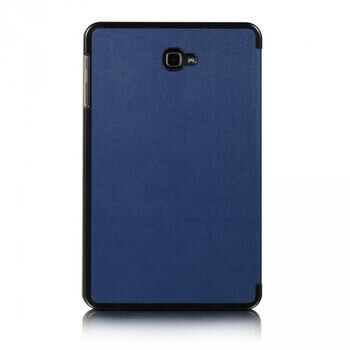 2v1 Smart flip cover + zadní plastový ochranný kryt pro Samsung Galaxy Tab A8 (SM-X200) - tmavě modrý