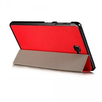 2v1 Smart flip cover + zadní plastový ochranný kryt pro Samsung Galaxy Tab A8 (SM-X200) - červený