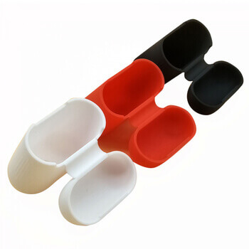 Silikonové ochranné pouzdro pro Apple AirPods 2.generace (2019) - bílé