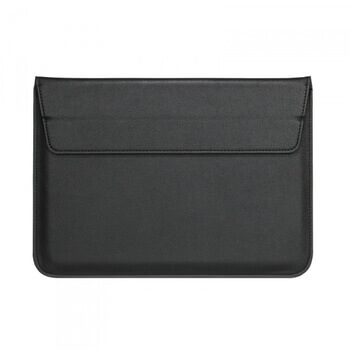 2v1 Pouzdro s magnetem a stojánkem z ekokůže pro Apple MacBook Pro 13" (2020,M1) - černé