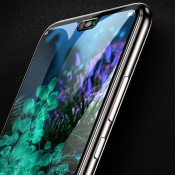3D ochranné tvrzené sklo s rámečkem pro Honor X8 - černé