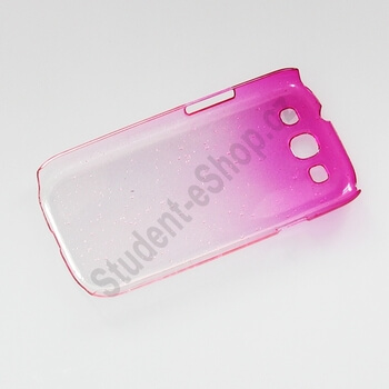 3D Plastový ochranný kryt pro Samsung Galaxy S3 III i9300 - růžový