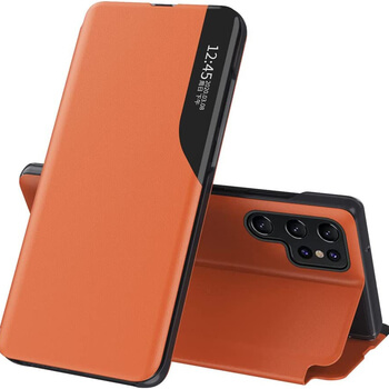 Flipové pouzdro pro Xiaomi Redmi Note 9 Pro - oranžové