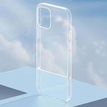 Silikonový obal pro Apple iPhone 14 Plus - průhledný