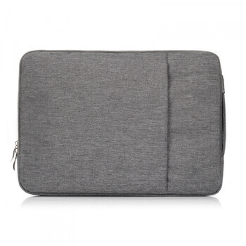 Ochranné pouzdro s kapsou pro Apple MacBook Air 13,6" (2022, M2) - šedé