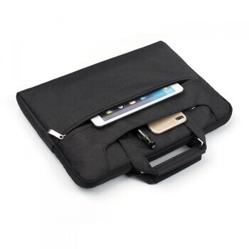 Přenosná taška s kapsami pro Apple MacBook Air 13,6" (2022, M2) - černá
