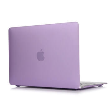 Plastový ochranný obal pro Apple MacBook Air 13,6" (2022, M2) - fialový