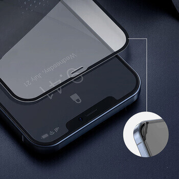 3D ochranné tvrzené sklo s rámečkem pro Apple iPhone 14 - černé