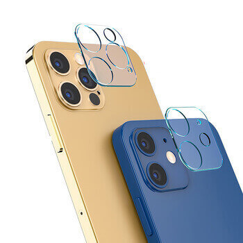 3x Ochranné sklo pro objektiv fotoaparátu a kamery pro Apple iPhone 14 - 2+1 zdarma
