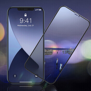 3x 3D ochranné tvrzené sklo s rámečkem pro Apple iPhone 14 Plus - černé - 2+1 zdarma
