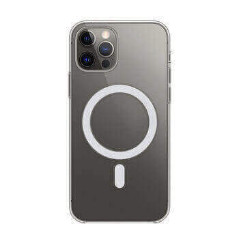 Ochranný silikonový obal MagSafe s integrací pro bezdrátové nabíjení Apple iPhone 14 Pro - průhledný