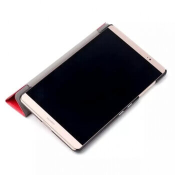 2v1 Smart flip cover + zadní plastový ochranný kryt pro Huawei MatePad Pro (MRX-W09) - černý
