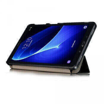 2v1 Smart flip cover + zadní plastový ochranný kryt pro Lenovo TAB P12 Pro 12.6" - černý