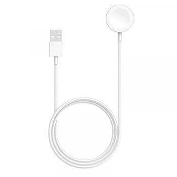 Magnetická bezdrátová nabíječka pro Apple Watch bílá