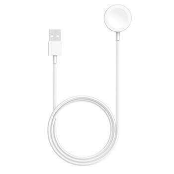 Magnetická bezdrátová nabíječka pro Apple Watch bílá