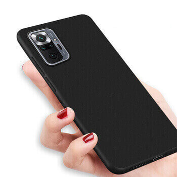 Extrapevný silikonový ochranný kryt pro Xiaomi Redmi Note 11 Pro+ 5G - černý