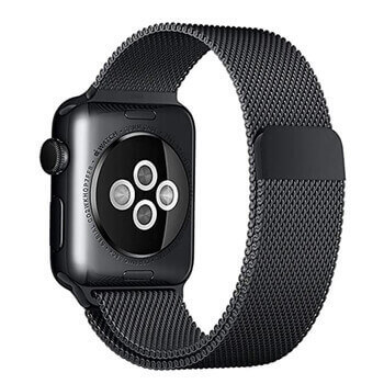Elegantní kovový pásek pro chytré hodinky Apple Watch SE 44 mm (2022) - stříbrný