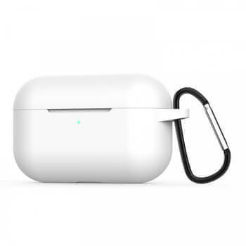 Silikonové ochranné pouzdro pro Apple AirPods Pro (2.generace) - bílé