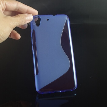 Silikonový ochranný obal S-line pro Huawei Y6 Dual SIM - modrý