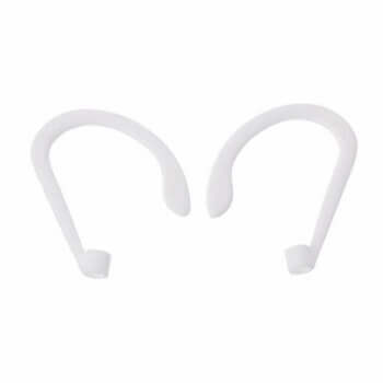 Ušní silikonové držáky háčky proti vypadnutí za ucho pro Apple AirPods Pro (2.generace) - bílé